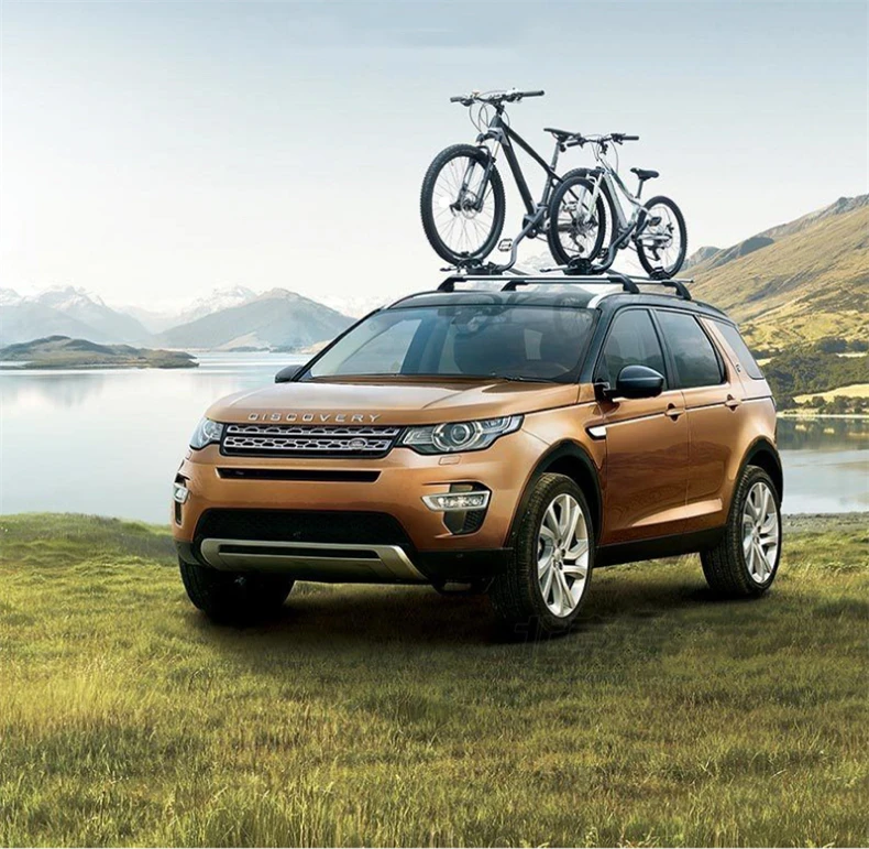 Багажник на крышу из алюминиевого сплава для Land Rover Discovery Sport- рейлинги для багажника Верхняя перекладина стойки рельсовые коробки