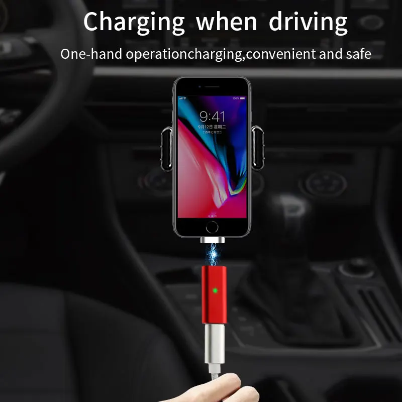 SUNPHG Магнитный зарядный адаптер для передачи данных конвертер iPhone металлический