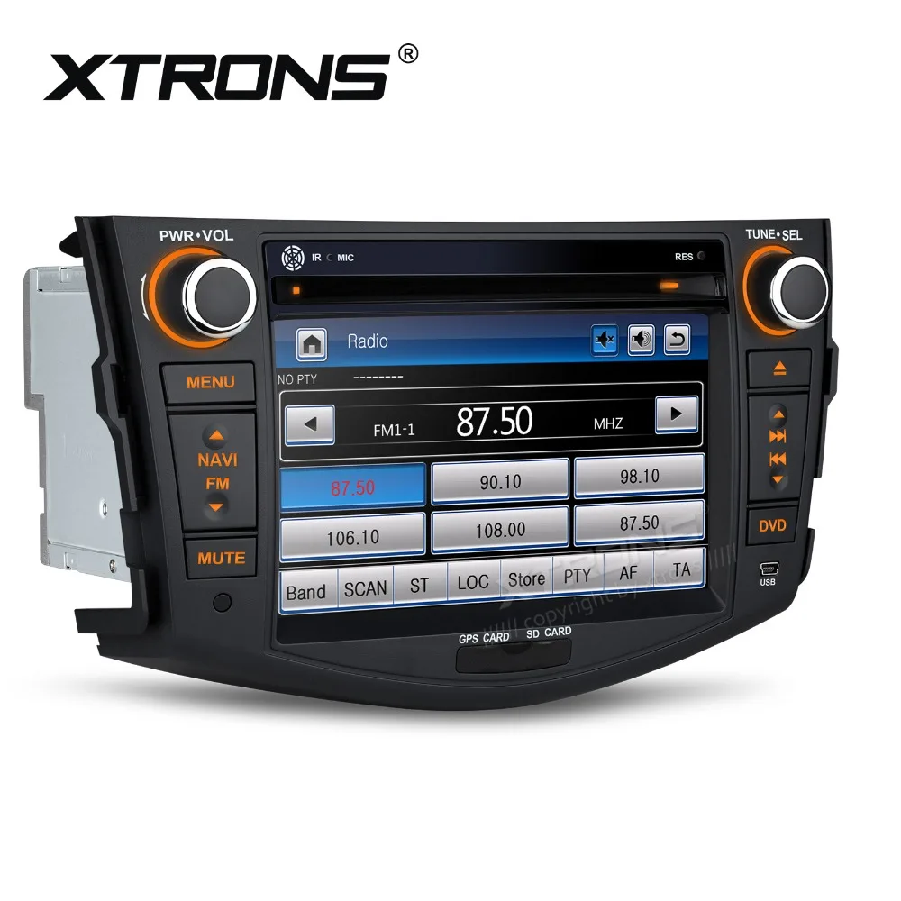 XTRONS 7 &quotHD сенсорный экран 2 din автомобильное стерео радио DVD плеер GPS навигация для