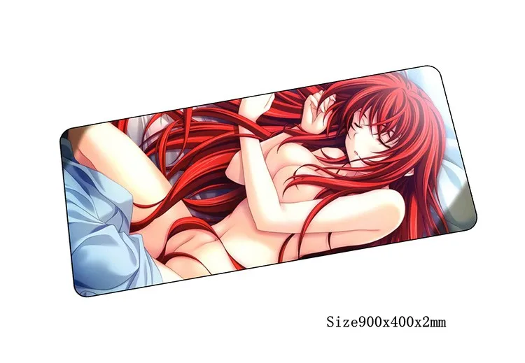 size900x400x2mm Коврик для мыши dxd для средней школы, коврик для мыши с блокировкой края, коврик для мыши, коврик для компьютерной мыши, Сексуальный игровой коврик для мыши для геймера, коврик для мыши с клавиатурой - Цвет: size900x400x2mm