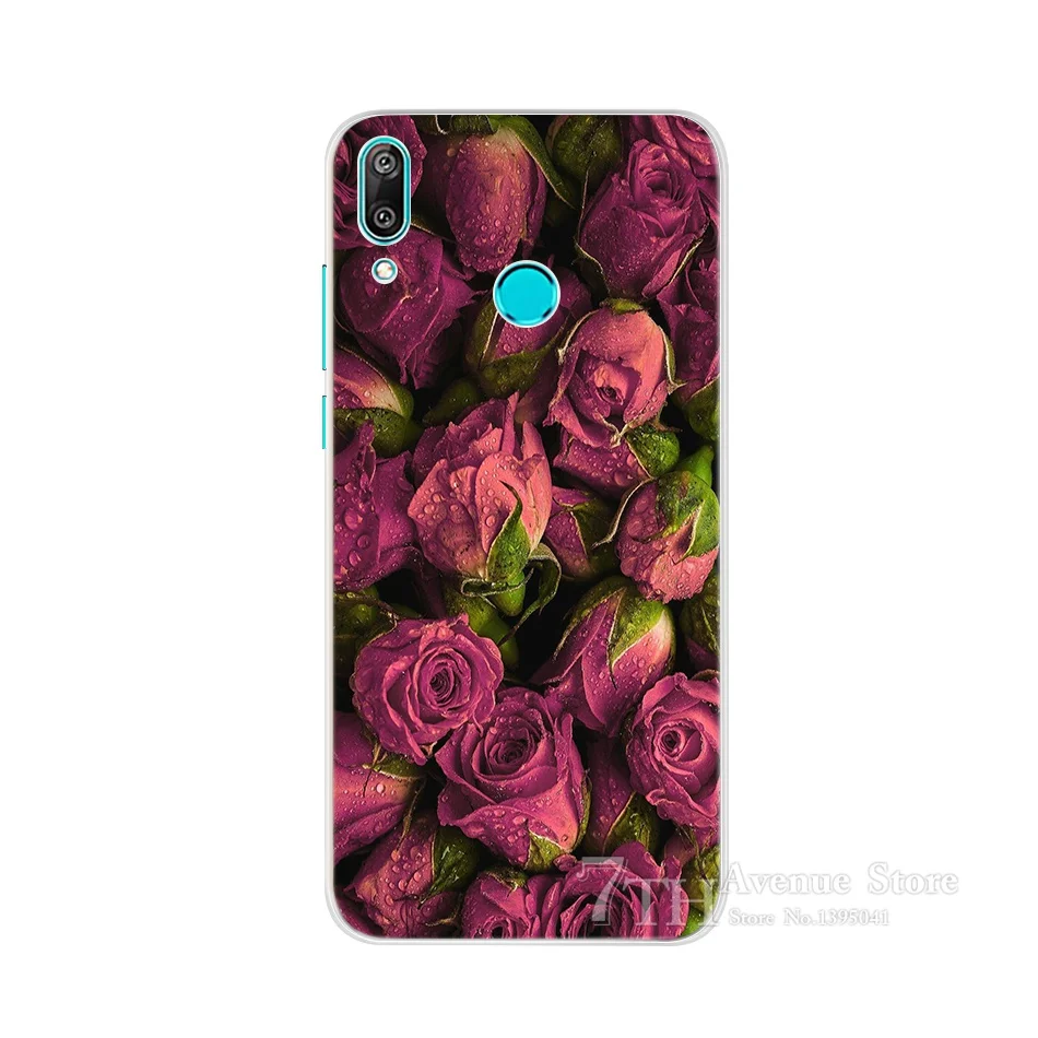 Многоцветный Силиконовый чехол для телефона из ТПУ для huawei Y7 Prime, мягкий чехол из ТПУ для huawei Y7, чехол для huawei Y 7 Y7 Prime - Цвет: Многоцветный