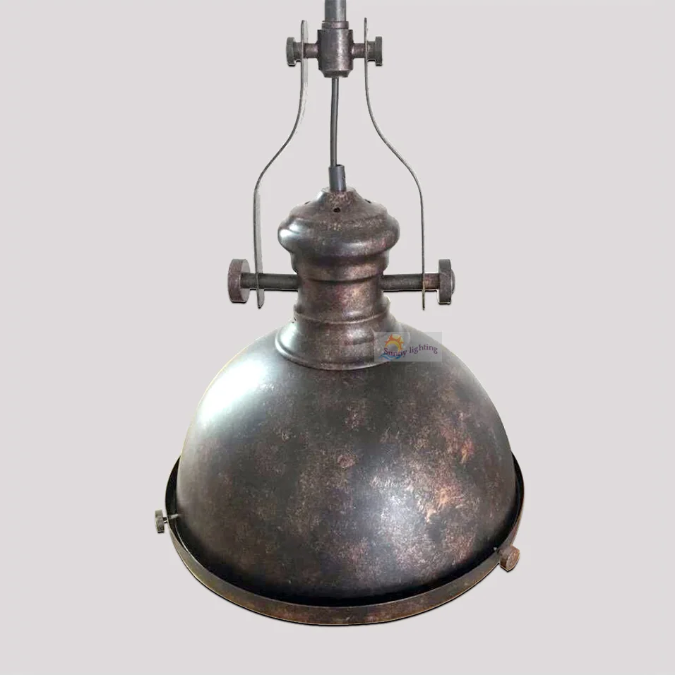 Лофт Винтаж Ретро деревенский железо Подвесные светильники Американский