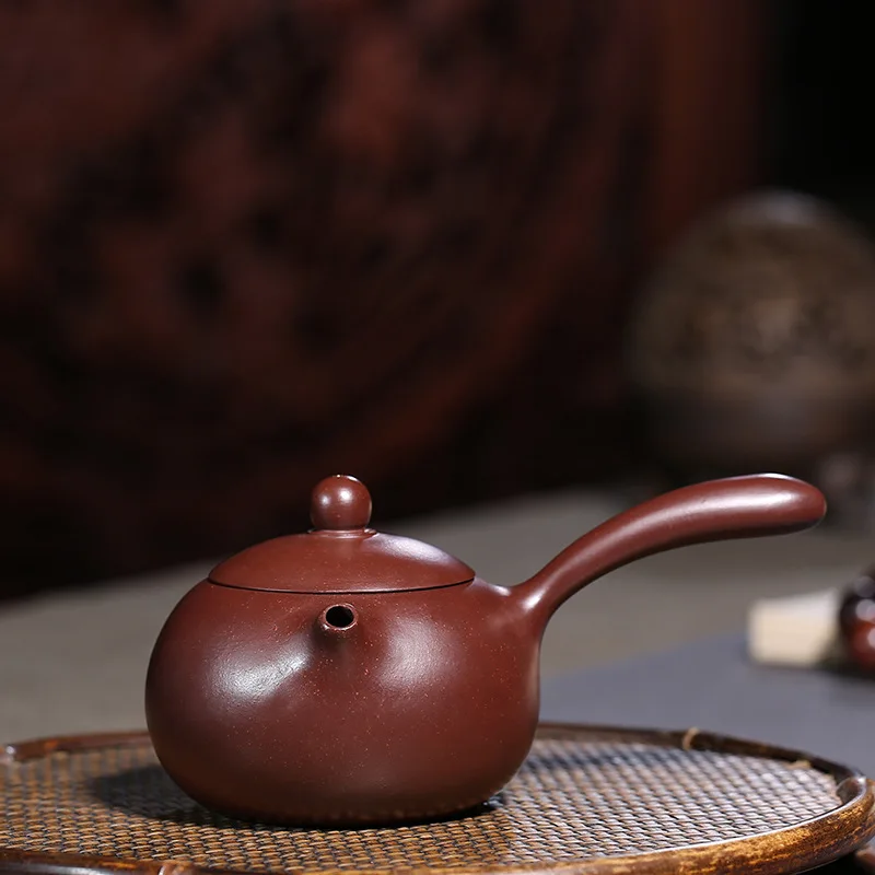 

recommended manual authentic undressed ore purple clay Tang Yu zhu xi shi pot of kung fu tea tea set gift wholesale