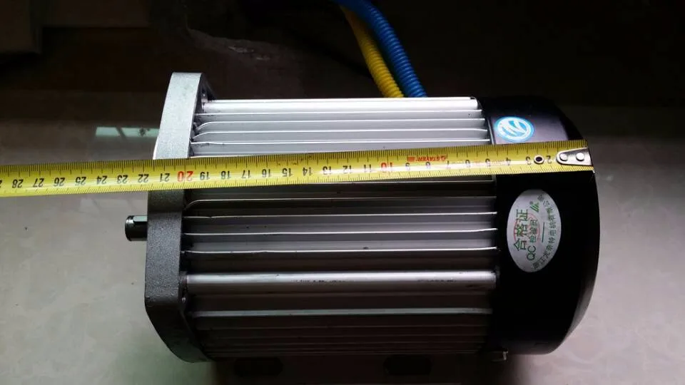 BM1424 2200w DC 72v бесщеточный двигатель без коробки передач, электрический автомобиль BLDC мотор