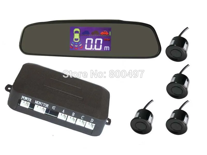 Автомобиль Парковочные системы Системы с 4 Сенсоры парковочные Зеркало заднего