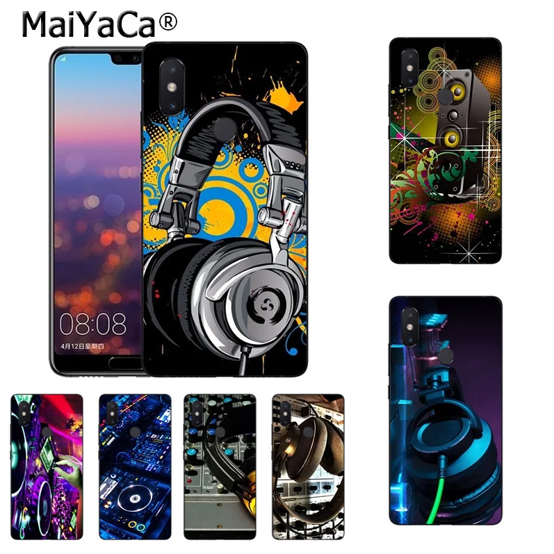 Мягкий чехол из ТПУ для телефона MaiYaCa dj music с цветным рисунком xiaomi mi 8se 6 note3 redmi 5 5plus