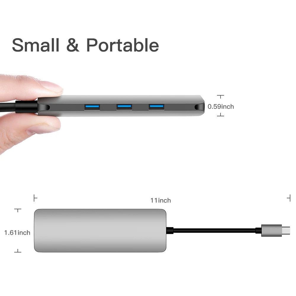 Msvii USB C концентратора 9 в 1 с Тип-C для MacBook Pro 3USB 3 0 HDMI RJ45 сети Ethernet Micro SD TF считыватель