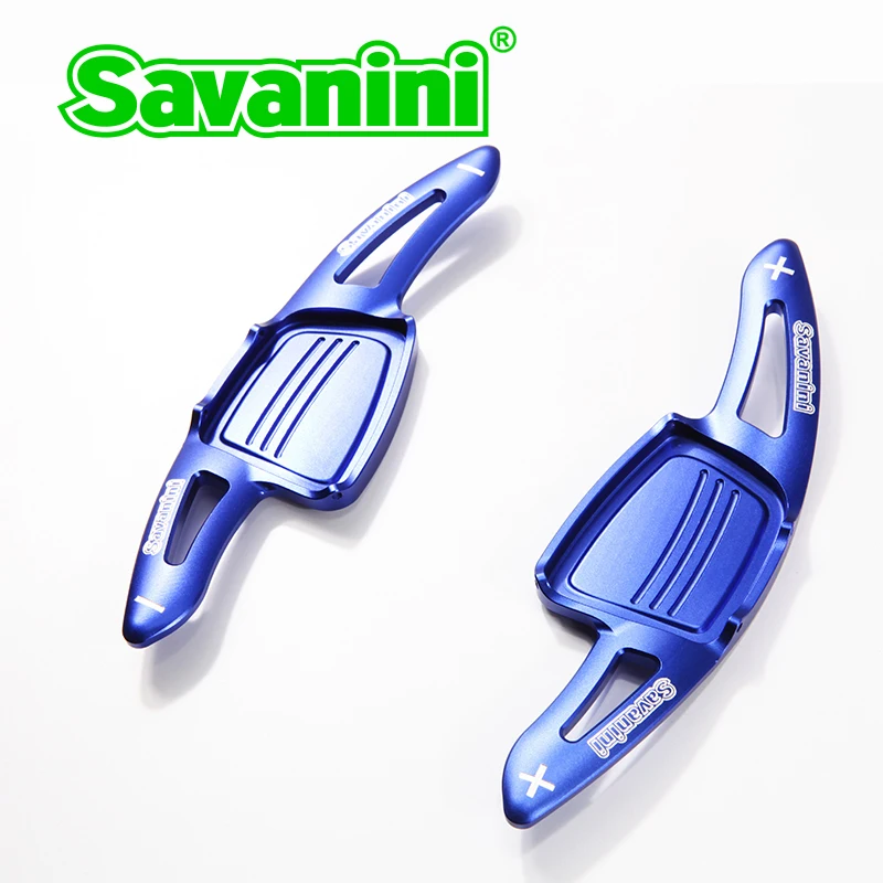 Savanini 2 шт алюминиевый удлинитель лопастей переключения рулевого колеса для Audi new TT(-), TTS(-), Q7(-) A4 B9 A5 sportback