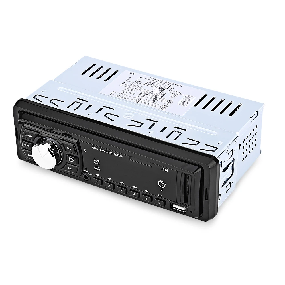 1044 универсальные 1 Din USB автомагнитолы Порты и разъёмы один Дин FM радио автомобиль