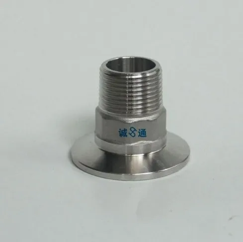 

1/2 ''-2'' тройной зажим x Мужская резьба BSPT фитинги, нержавеющая сталь 304