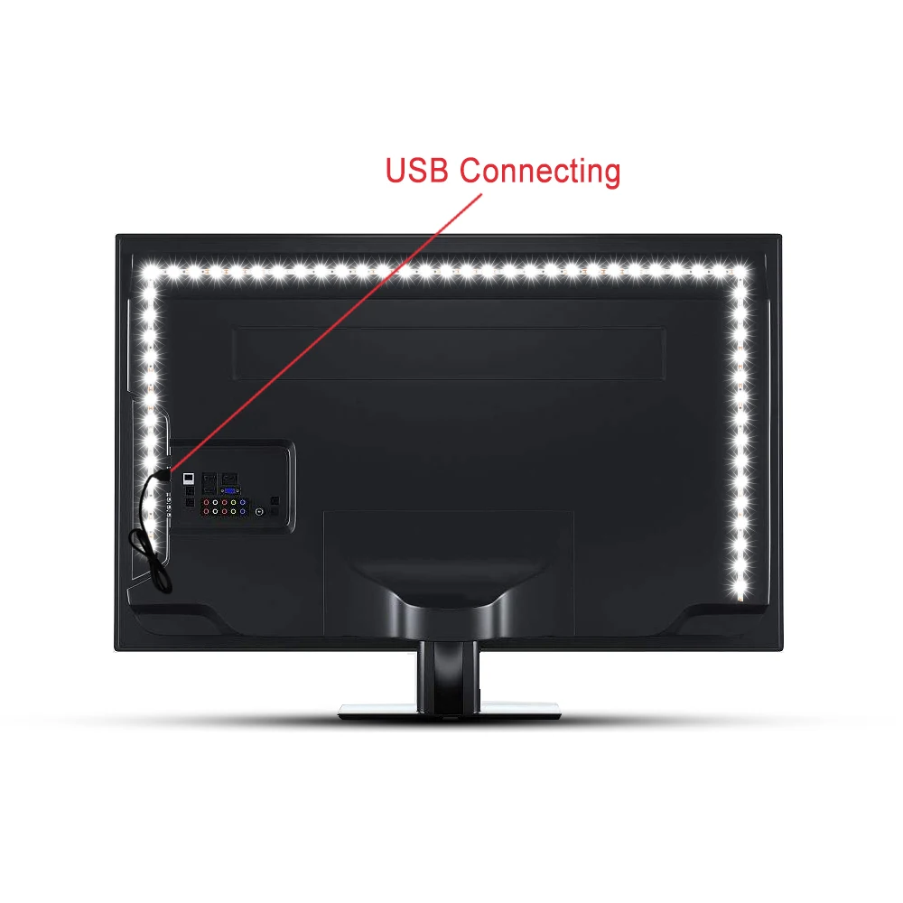 RGB Лента светодиодная с USB 5 в пост. Тока SMD 2835|Светодиодная лента| |