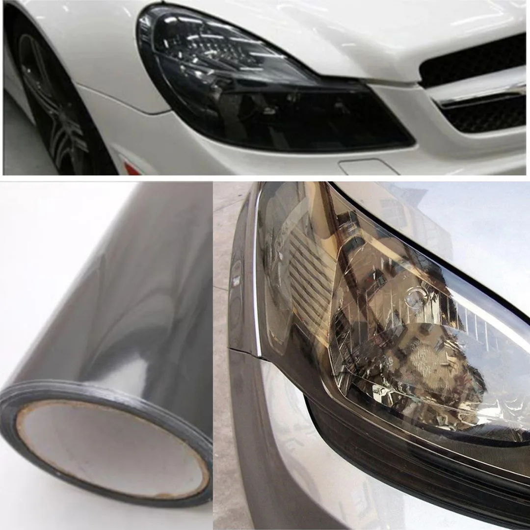 New Arrival 1pc 30x100cm Car Headlight Tail Fog Light Vinyl Film Wrap Cover Stickers Gloss Black New Arrival 1pc 30x100cm Car Headlight Tail Fog Light Vinyl Film Wrap Cover Stickers Gloss Black