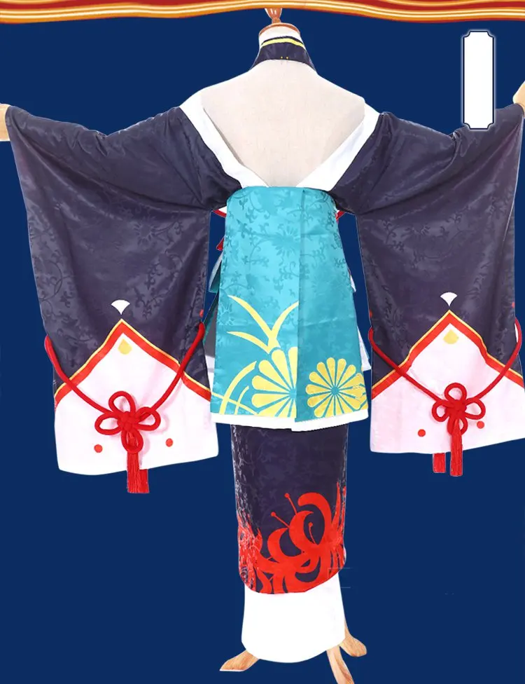 Игра Onmyoji Косплей Костюм SSR Hellspawn Lycorisradiata перед пробуждением Костюм|Игровые