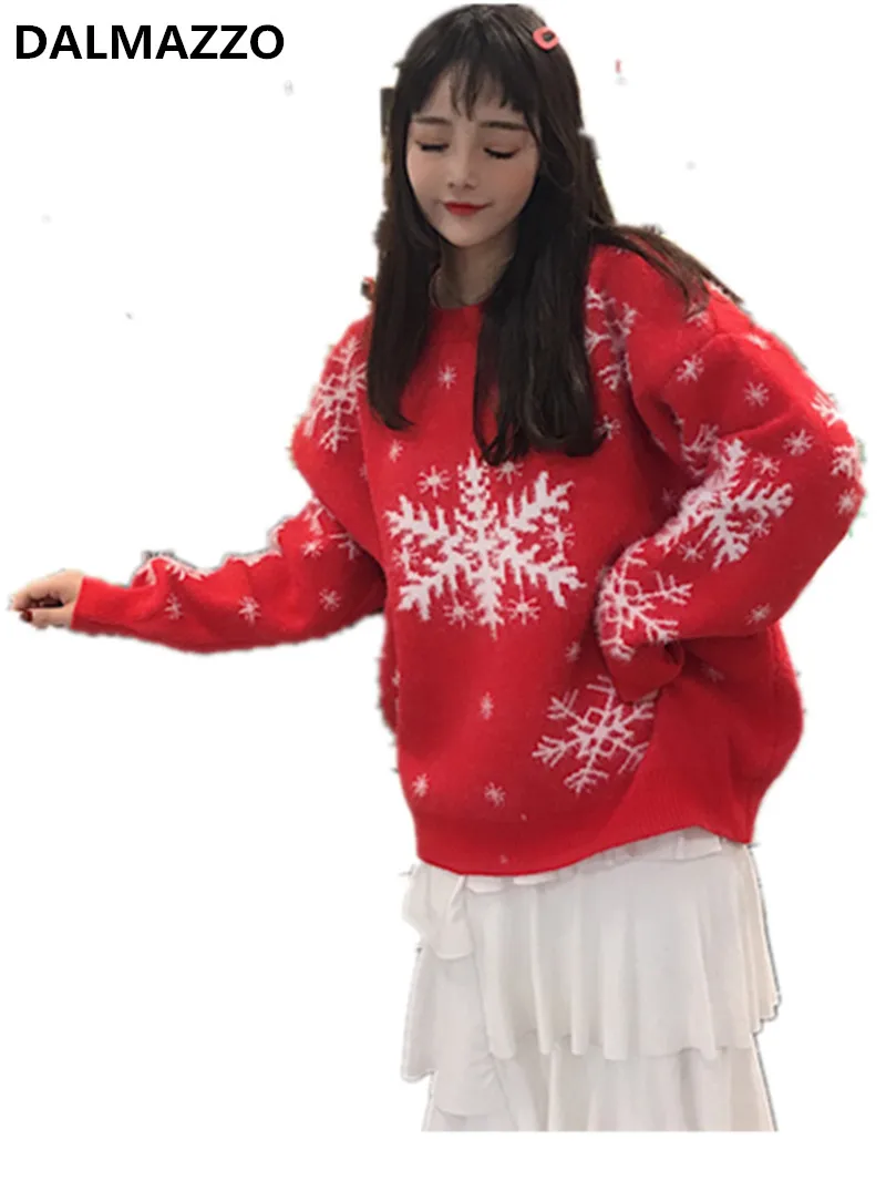 Женский толстый теплый Вязанный свитер высокого качества новинка зимы 2018