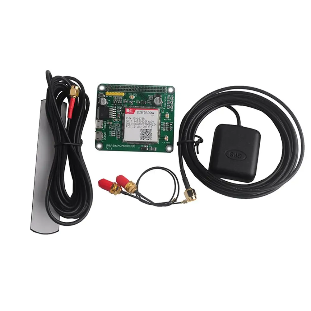 4G Development Board SIM7600A-H for Arduino Raspberry Pi Zero/Zero W/2B/3B/3B+ RPI LTE CAT-4 Audio GSM GPS Expansion Board