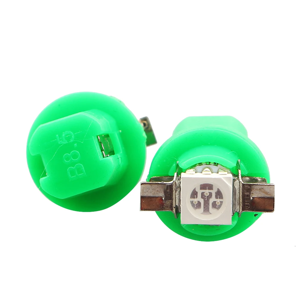 YM E-яркий 100 шт. B 8 5 яркий B8.5 5050 1 светодиодный SMD 12V 24V DC Светодиодный Индикаторы