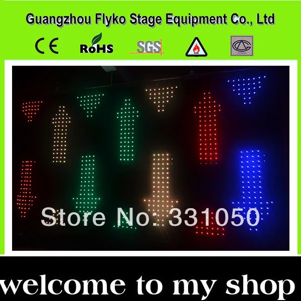 Лидер продаж сценический фон со светодиодной подсветкой|led vision curtain|led stage curtainstage