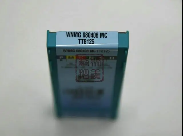 10 шт TNMG WNMG080408-MC TT8125 TaeguTec с ЧПУ Токарный Карбид отрицательные Треугольные вставки