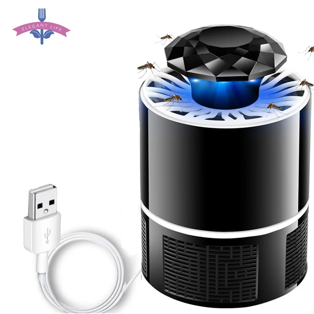 Лампа для уничтожения насекомых Отпугиватель бесшумный светодиодный светильник