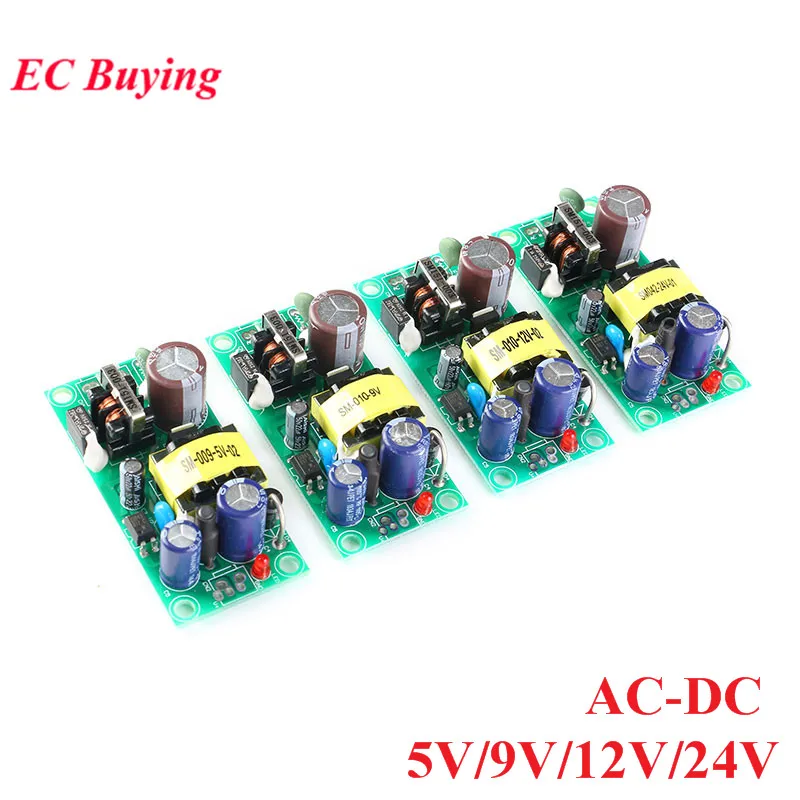 

AC DC Switching Power Supply Module AC-DC Isolated Switch Power Supply Board Module 220v to 5V/9V/12V/24V PLF12B 5V 700mA