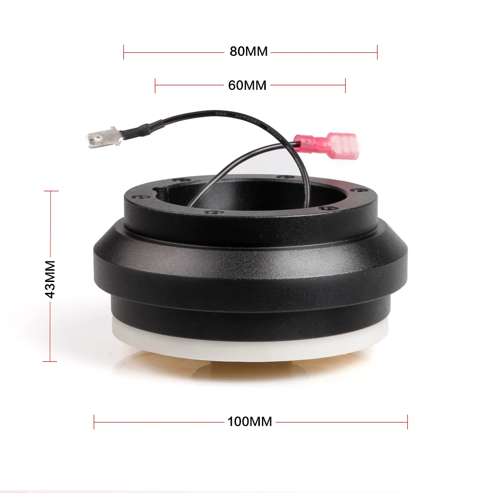 RASTP высококачественный черный гоночный алюминиевый адаптер ступицы рулевого