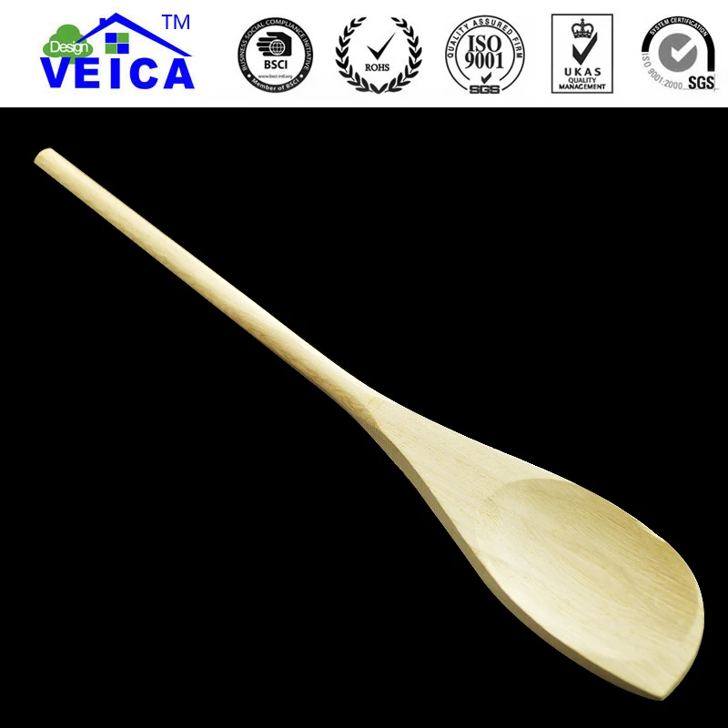 Деревянная кухонная ложка 30 см деревянная для супа здоровая рисовая посуда|kitchen