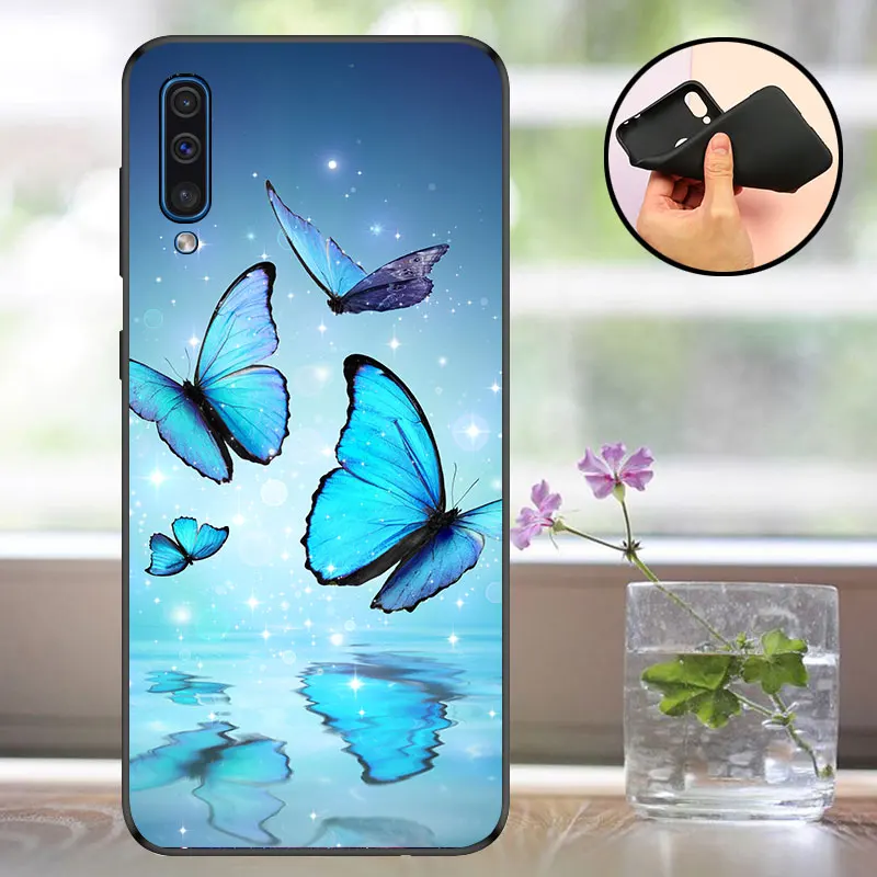 Мягкий чехол для телефона Samsung Galaxy A50, силиконовый чехол для Samsung A50 A40 A70, чехол для Samsung A50 A505, бампер - Цвет: LHD22