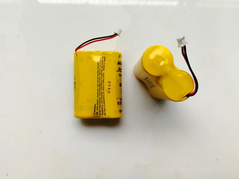 Iconstel 4 шт. Япония BR ACF2R 6 в ЧПУ PLC литий ионный батарея пакет с вилкой для Panasonic FANUC