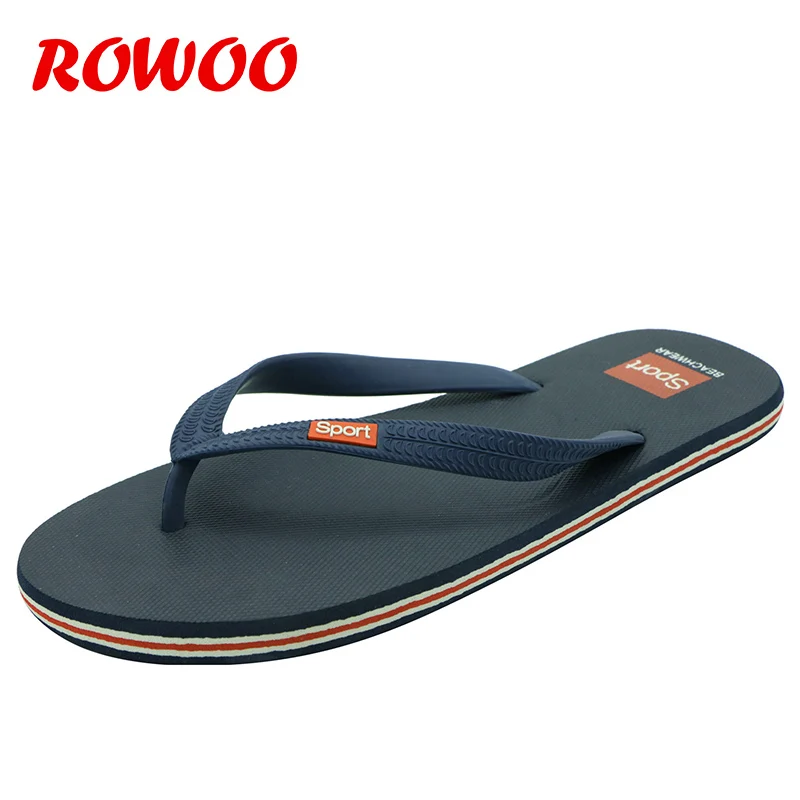 Mens Beach Flip Flops Slippers Summer Indoor Shoes High Quality Durable Real Rubber Casual Sport Outdoor Sandals Male Footwear | Обувь