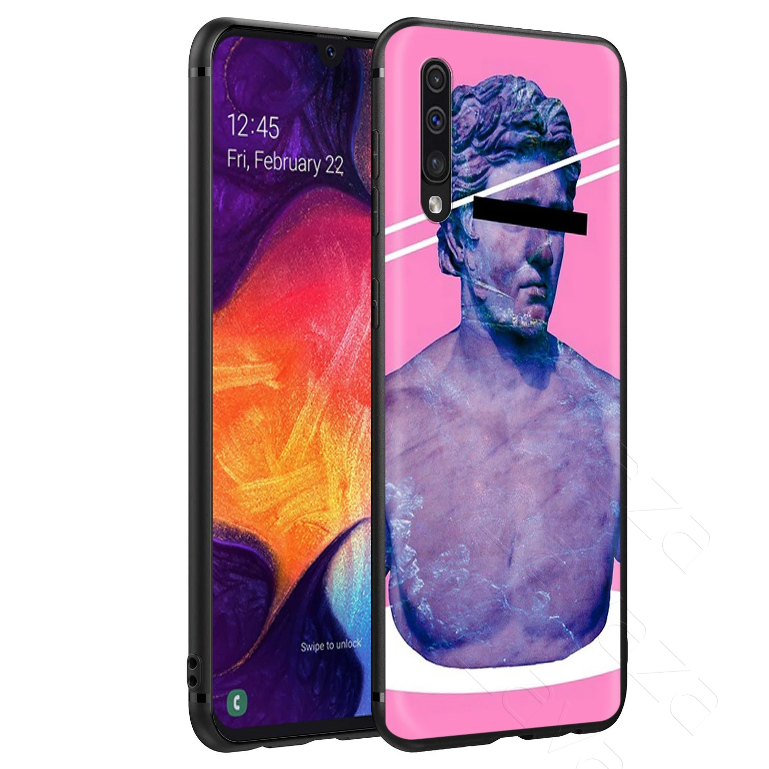 Lavaza Медуза парным глюк искусства чехол для Samsung Galaxy Note 10 плюс A10 A30 A40 A50 A70 M20 A20 A20S A10S