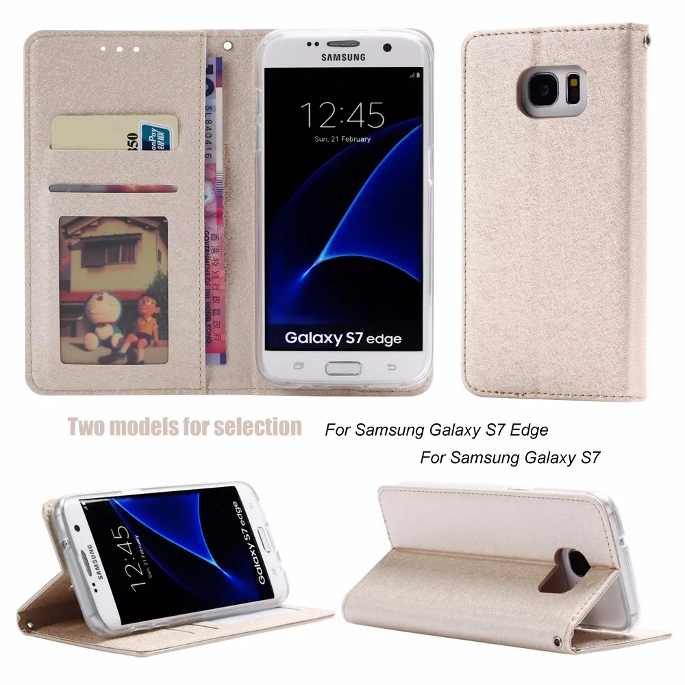 Шелковый кожаный чехол-бумажник для samsung Galaxy A50 A70 S7 edge S8 S9 S10 Plus, откидной чехол, чехол для телефона samsung S10 Lite S10E 5G