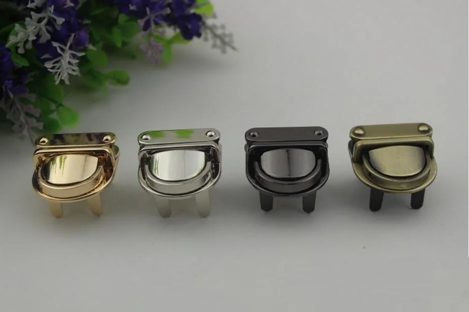 

Free Shipping 3.7cm solid bag Lock Handbag buckle Bag Accessories Purse Snap Clasps Suitcase snap lock luggage hardware fittings