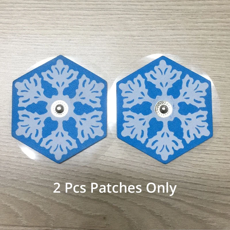 2 Pcs Patches Only Портативный EMS импульсный массажер телефон массаж всего тела облегчение боли Расслабление 2 массажные пластыри матч с iOS Android USB устройств - Цвет: 2 Pcs Patches Only