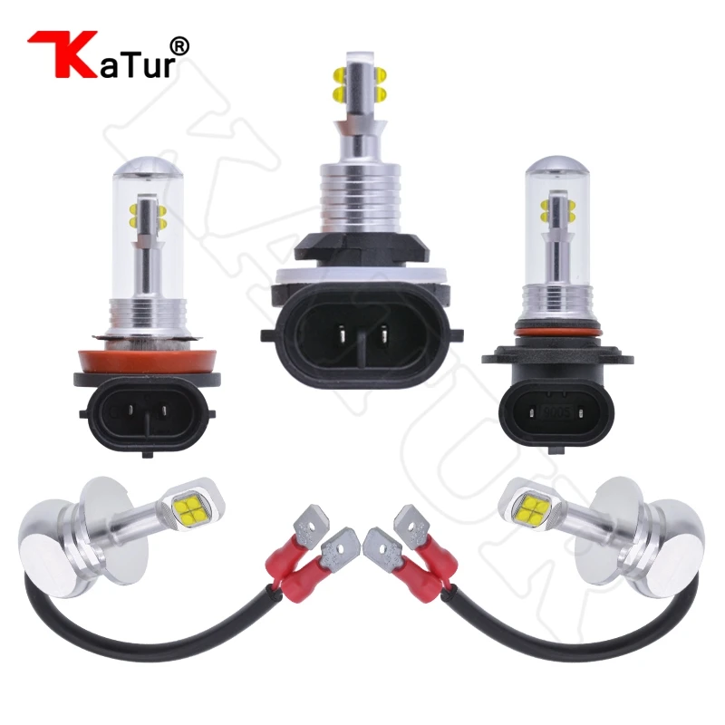 2x H27W2 8 CREE светодиодный SMD противотуманный светильник автомобильный фонарь для