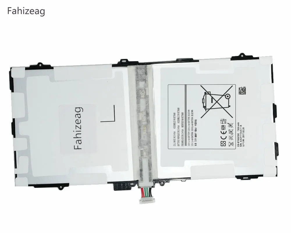 Fahizeag 1 шт. 7900 мАч EB BT800FBE запасная батарея для Samsung Galaxy Tab S 10 5 T800 T801 T805 батарейки