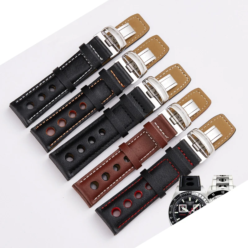 

20mm New Leather Watchbands Watch Bracelet Watch Strap Watch Accessories Case for Tissot Sports Racing Series PRS516 1853 T91