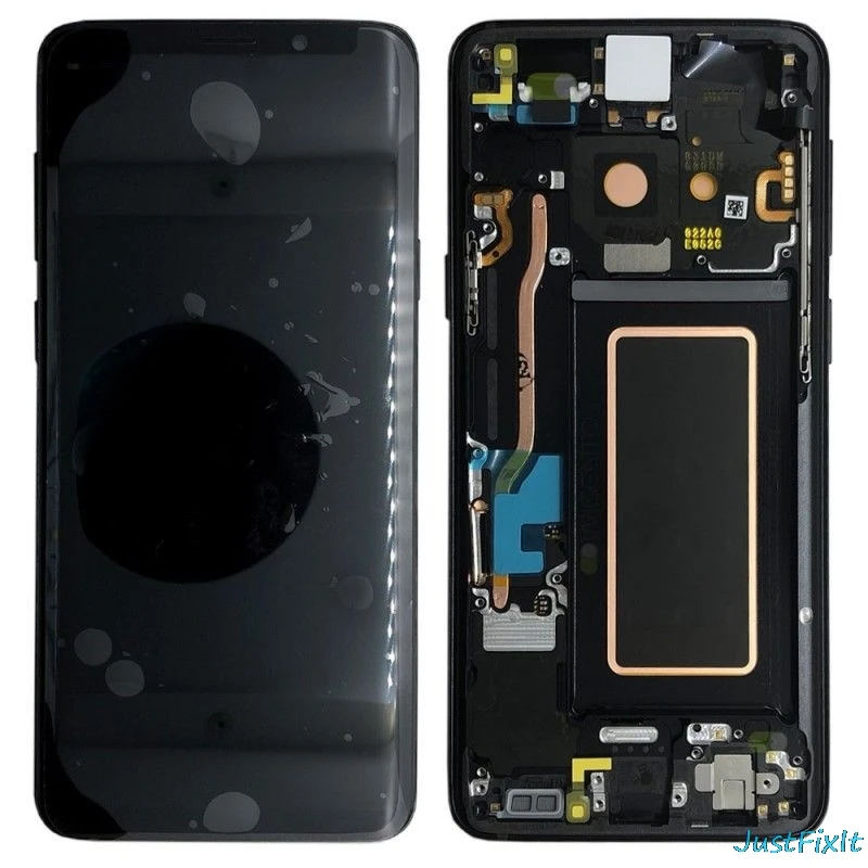 Для samsung Galaxy S9/5," G960F S9 Plus 6,2" G965F горящий теневой ЖК-дисплей кодирующий преобразователь сенсорного экрана в сборе