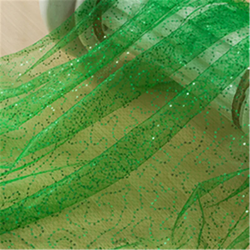 Фабричная цена 3 метра 8 цветов бесплатная доставка кружевная ткань с блестками