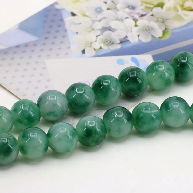 Шарм 10 мм камень халцедон круглые свободные бусины Женские аксессуары сделай сам