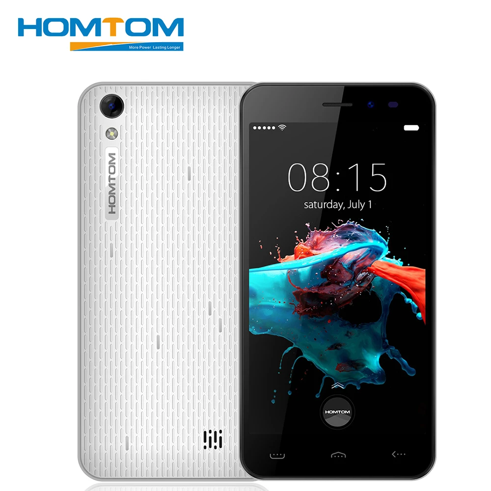 HOMTOM HT16 5 0 дюймов смартфон Android 6 MTK6580 4 ядра 1 ГБ + 8 приложение Wakeup Gesture gps Bluetooth