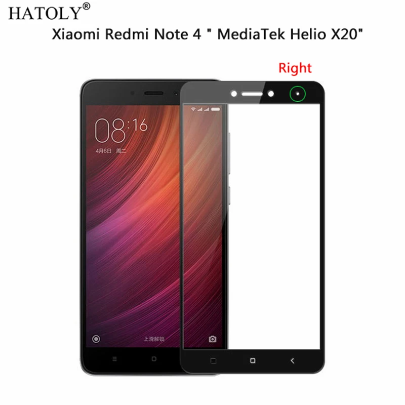 1 шт. закаленное Стекло для xiaomi redmi note 4 pro Экран пленка на весь экран 4X Pro 3D