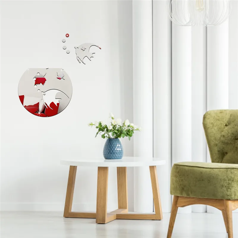 2019 новые наклейки на стену с изображением рыбы аксессуары для дома настенные