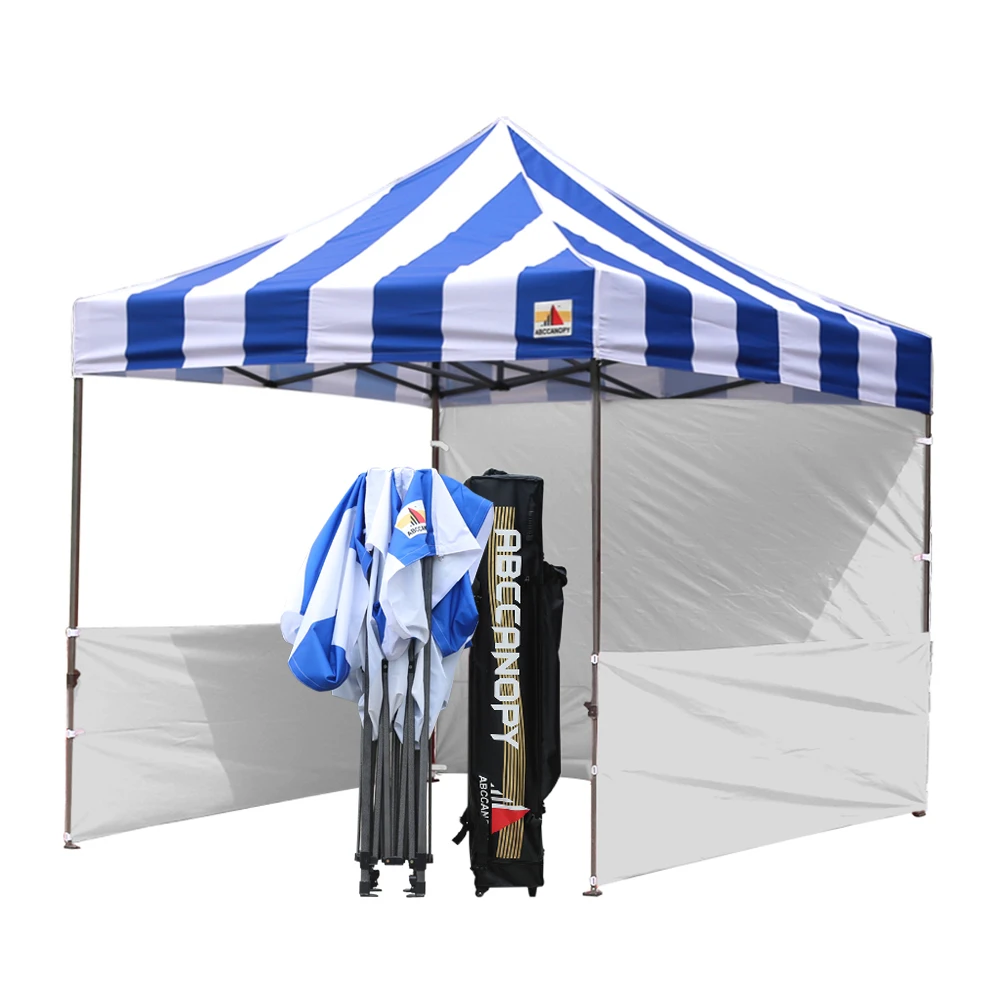 

2019 Promotional New trade show stripe pop up gazebo tent