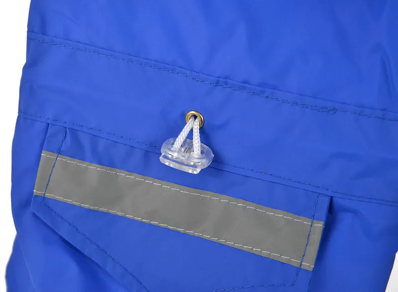 Waterproof Dog Raincoat Reflective Outdoor Cat Puppy Outfits Breathable Clothes Superior Soft Pet Rain Coat Jacket with Hooded
