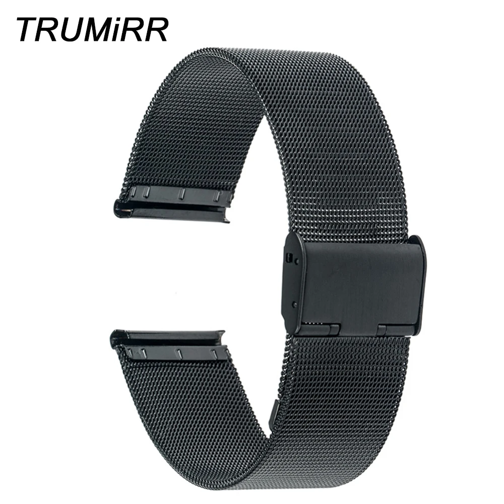 Ремешок Миланская петля из нержавеющей стали для Casio BEM 307 501 506 517 EF SHN G Shock MTP 16 мм 18 20