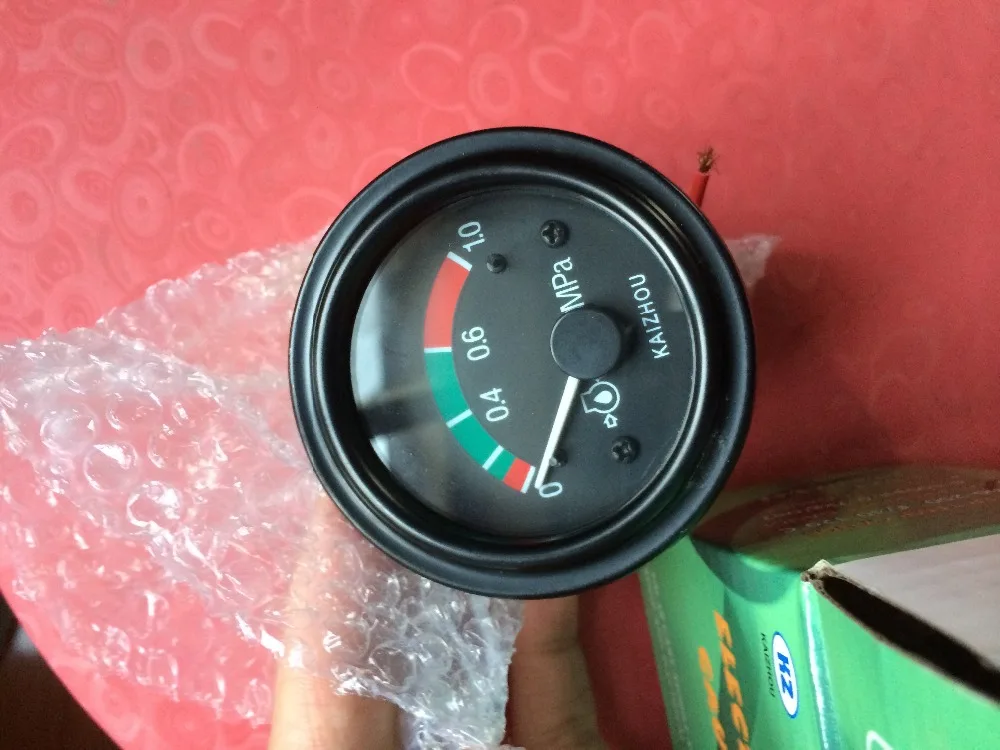 Манометр для дизельного двигателя измеритель давления масла топливный прибор