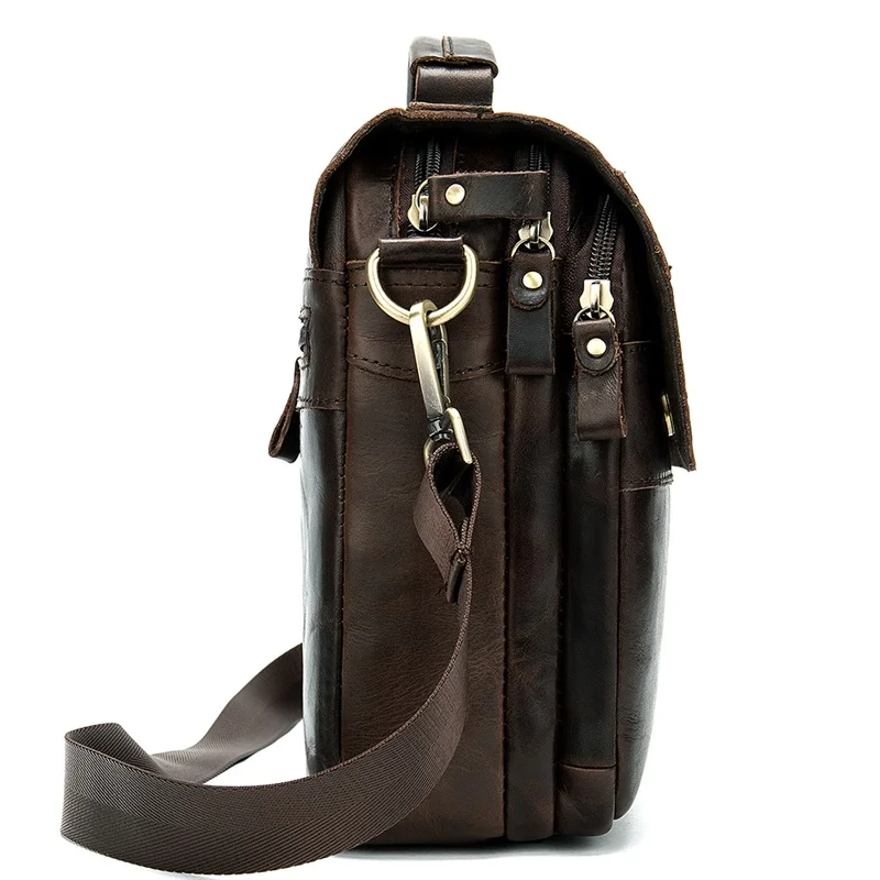 Сумка на плечо WESTAL Мужская Маленькая кожаная сумочка кросс-боди