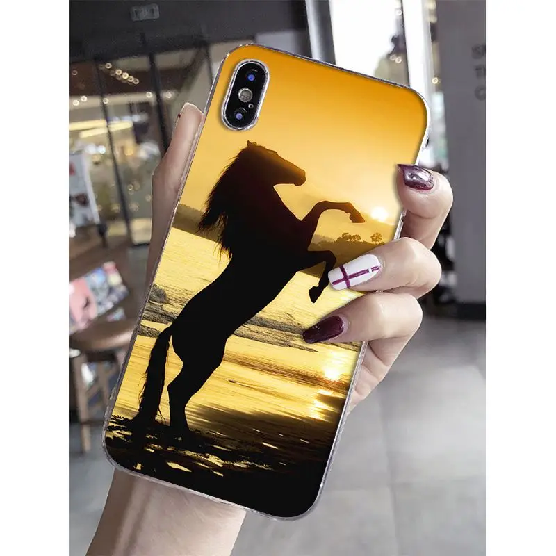 Babaite Frederik The Great beauty horse DIY роскошный высококачественный протектор чехол для iPhone 6 S 6 plus 7 7 plus 8 8 Plus X Xs MAX 5 5S XR