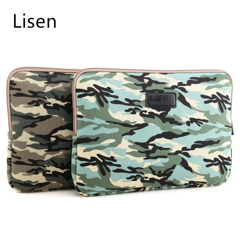 Брендовая камуфляжная сумка Lisen для ноутбука 10 11 12 13 14 15 6 дюймов чехол MacBook Air Pro M1 PC