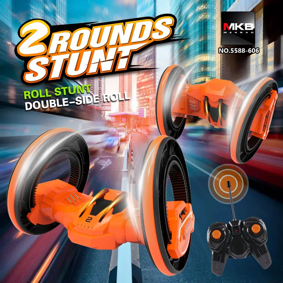 Автомобиль с дистанционным управлением 2 колеса RC трюк Дрифт деформация багги